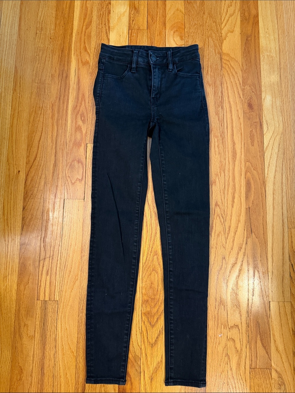 American Eagle Ne(x)t Level Stretch Black Jeans Size 00 Regular